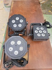 ADJ American DJ VPAR PAK Lights With  Hotbox RGBAW blizzard Lighting No Remote