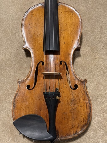 Antique old violin - antique,