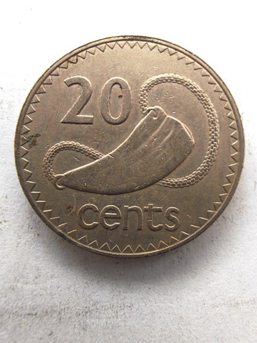 1969 fiji cents coin - fiji, 20