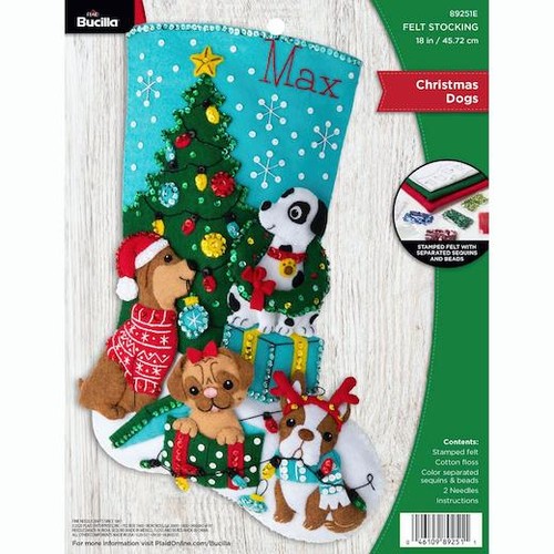 Bucilla felt christmas - 18",