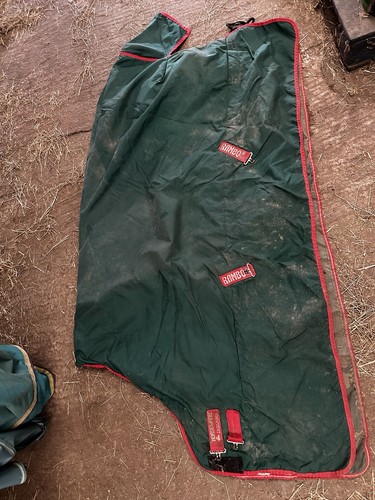 Green horsewear rambo turnout - rambo,