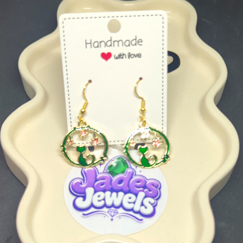 Jades jewels handmade gold - gold, 925