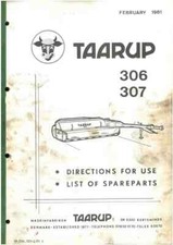 Taarup Mower Conditioner 306 &