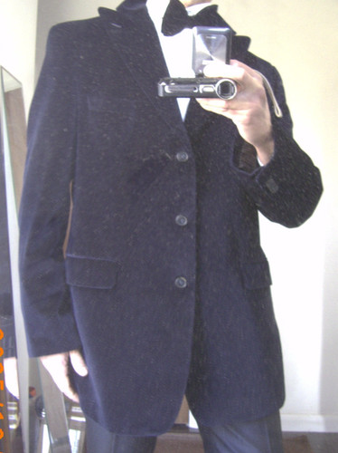 Velvet midnight blue - l,