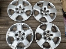 x4 Genuine Vauxhall Zafira B 16” Wheel Trims Hub Caps Set Astra H Vectra C