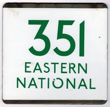 London Transport enamel bus