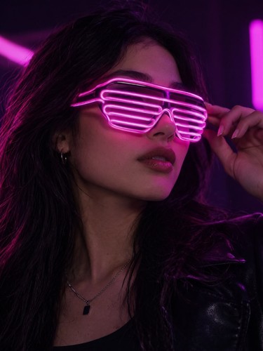 Neon led light shutter - led, up