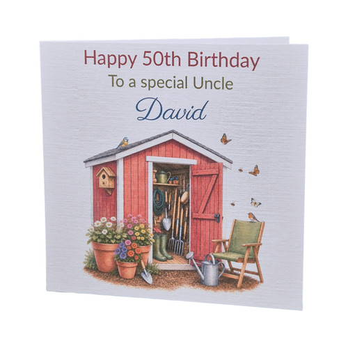 Personalised gardening male - personalised,