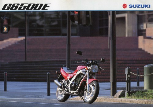Suzuki gs500e 1992 english - suzuki,