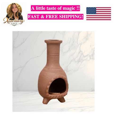 Mini chiminea ceramic incense - mini,
