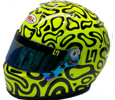 Bell KC7-CMR LN Lando Replica Kart Helmet Junior FREE BELL BAG + SPOILERS