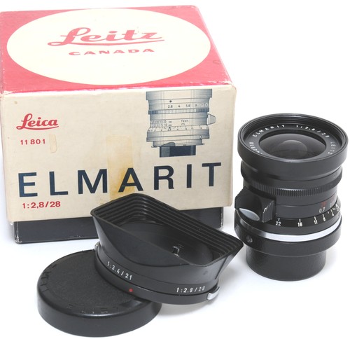 Leica mm elmarit 9 - 2.8/28,