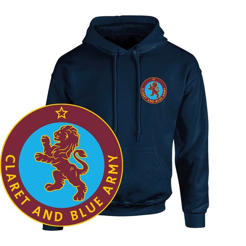 Aston pocket crest hoodie - aston, v.