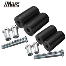  2 Pairs Universal Motorcycle Falling Crash Pad Protector Bodywork Frame Sliders