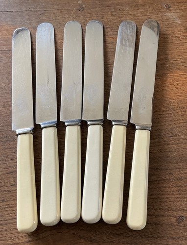 Antique faux bone bakelite - 6,