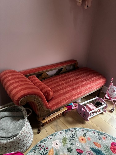 Victorian style chaise - victorian,