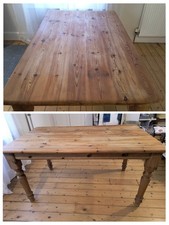 Antique Victorian Pine Table
