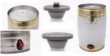 Mini Keg 5l / spare parts/ Tap and Plastic Cap bungs - Home Brewing Beer Cider