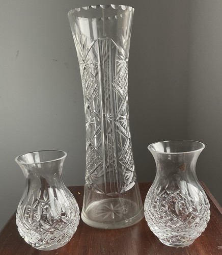Stuart crystal vase with - vase,