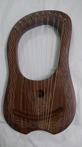 Lyre harp natural - lyre,