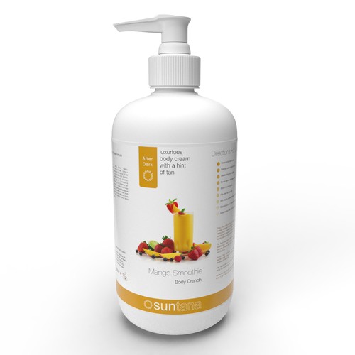 Mango smoothie tan extender - smoothie,