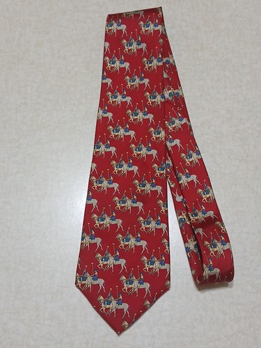 Sheaf caber silk tie red - sheaf,