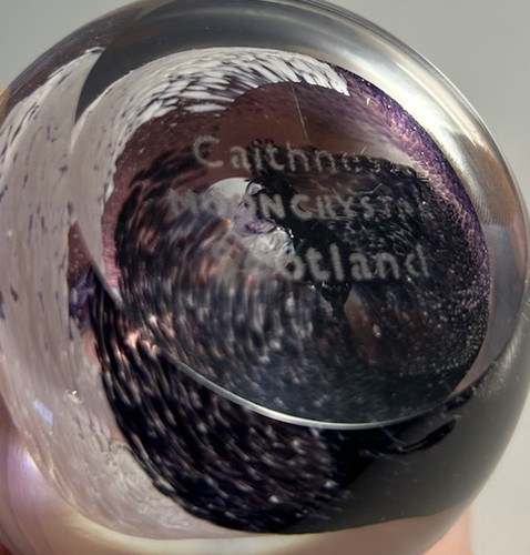 Caithness moon crystal - crystal, art