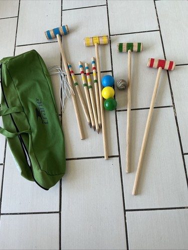 Crane croquet set - crane,