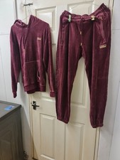 Men's Adidas, Velour Tracksuit set  M.