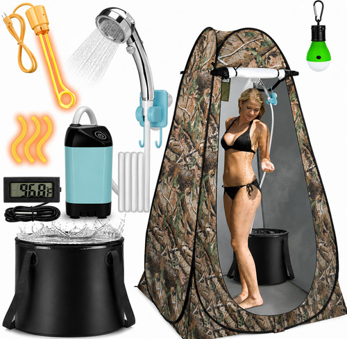 Portable hot shower for - portable,