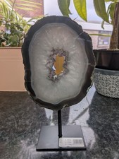 Natural Geode Agate Portal
