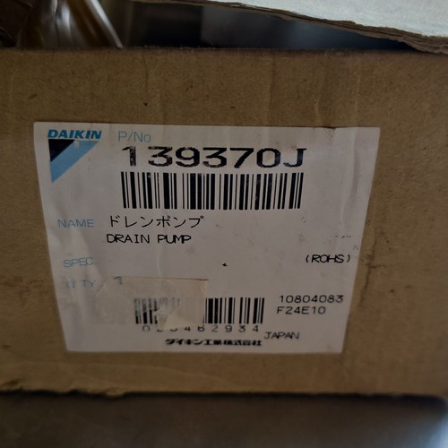 Daikin 139370j drain pump - daikin,