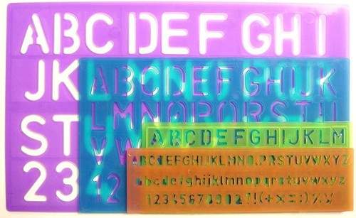 Versatile tallon stencil - tallon,
