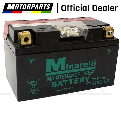 Battery ytz10s 12v 6ah - ytz10s-bs, 8.6ah