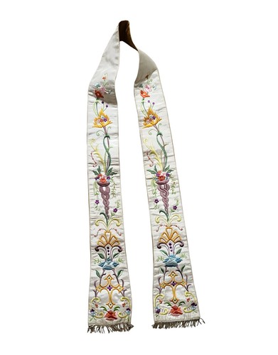 Antique stola ornate vestment - stola,