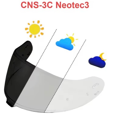 Shoei neotec cns 3c - 3, visor