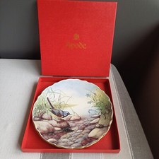 Spode Plate Grey Wagtail