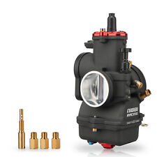 NIBBI Racing PWN Carburetor 36mm w/ Carb Jets For 2T Engine Motorcycle Dirt Bike