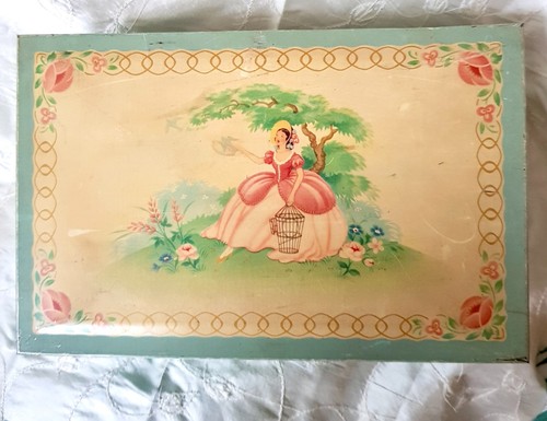 Vintage crinoline lady - vintage,