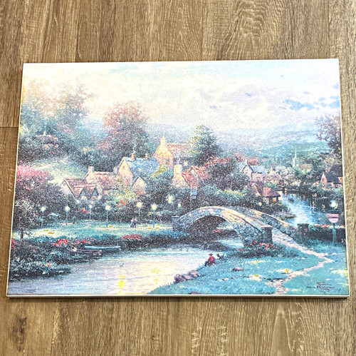 Thomas kinkade lamplight - thomas,