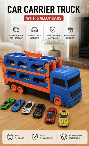 Transporter truck toys cars - truck,