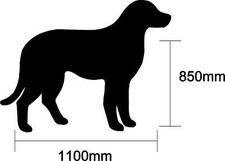 Dog Blackboard / Chalkboard