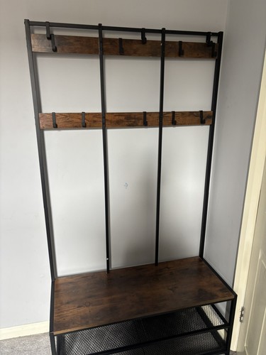 Industrial coat rack - industrial, vintage