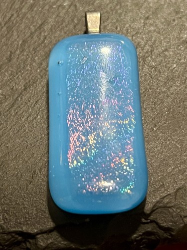 Pale blue dichroic - , glass
