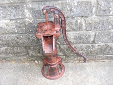 Water Pump Cast Iron 50cm Garden Ornament Feature NEW
