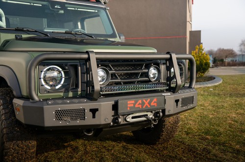 Front steel bumper winch - bumper, +