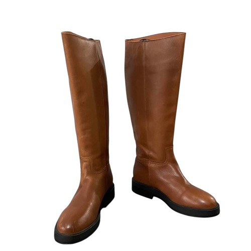 Mango brown leather - brown,