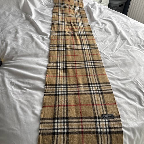 Burberry scarf 100 - scarf, lambswool