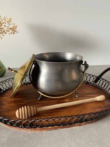 Vintage cast iron honey - vintage,
