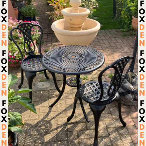 Vintage garden bistro set cast - vintage,